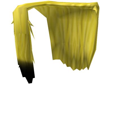 Classic hair Extension (Right) - Golden Hair Dark | Roblox Item - Rolimon's