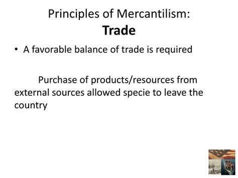 In Line With Mercantilist Theory