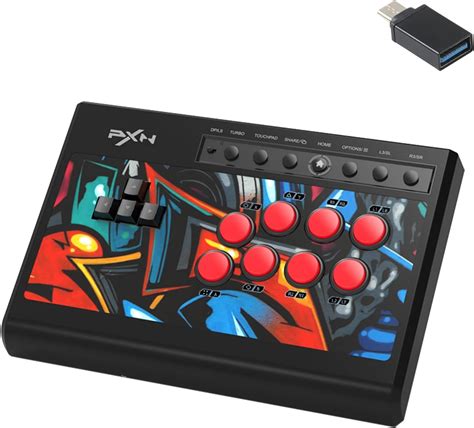 Buy Arcade Fight Stick PXN X8 Street Fighter Arcade Game Fighting ...