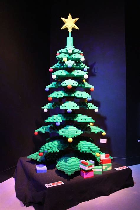 LEGO holiday Christmas tree created by LEGOLAND Discovery Center Chicago | Holiday christmas ...