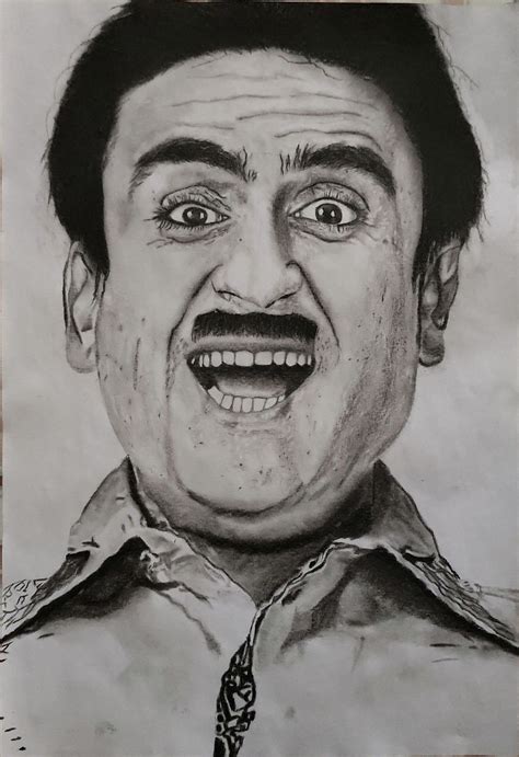 Jethalal | Dilip Joshi | TMKOC 🤓 in 2024 | Pencil sketch images, Cute easy drawings, Colorful ...