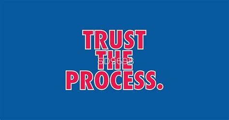 "Trust The Process - Philadelphia 76ers" by SD9698 | Redbubble