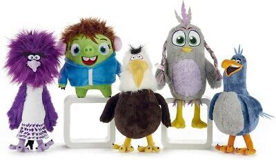 Angry Birds Movie 2 Friends S3 Plush Soft Toy 28cm - Zeta Eagle Harvey ...