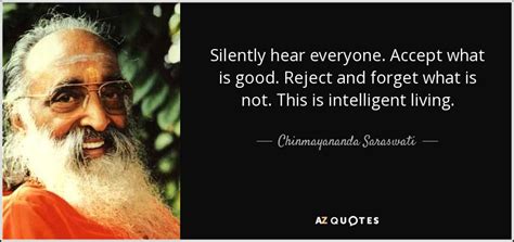 TOP 25 QUOTES BY CHINMAYANANDA SARASWATI | A-Z Quotes