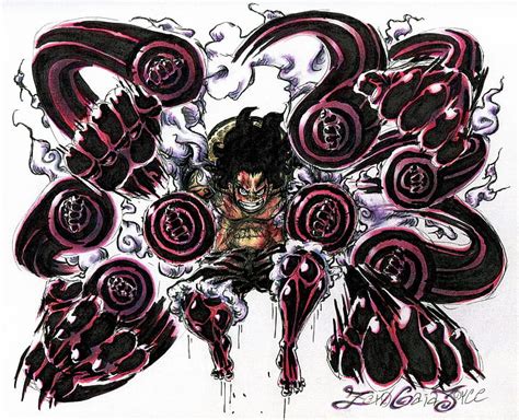 HD wallpaper: One Piece, Gear Fourth, Monkey D. Luffy, Snake Man (Mega Man) | Wallpaper Flare