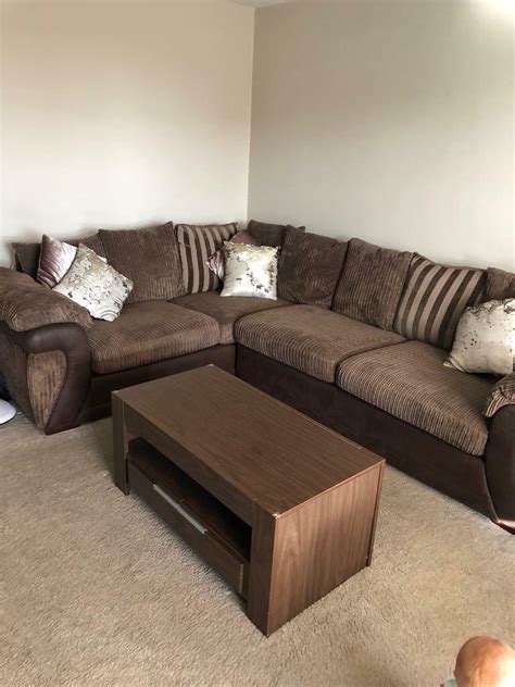 Large Fabric Corner Sofa | in Wishaw, North Lanarkshire | Gumtree