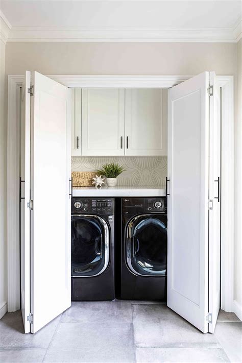 How to Create the Perfect Washer Dryer Closet | Washer dryer closet, Laundry closet, Laundry ...