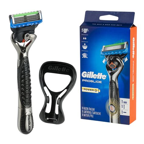 Wholesale Gillette Proglide Power Razor BLACK & SILVER