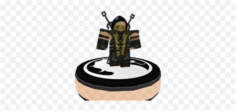 Mortal Kombat Scorpion Mini Figure - Roblox Figurine Png,Scorpion ...