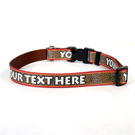 Personalized Dog Collar - Celtic Design | Hot Dog Collars