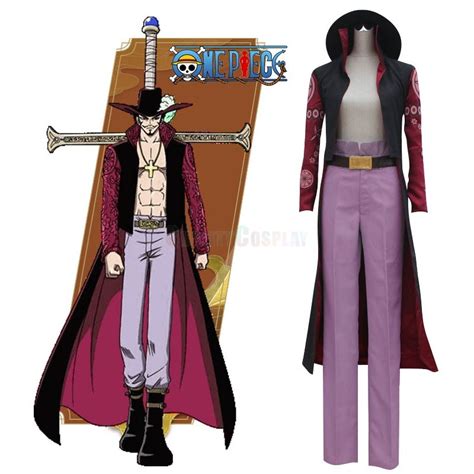 One Piece Dracule Mihawk Cosplay Costume - HQCOSPLAY