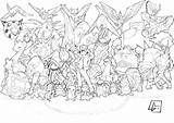 All pokemon coloring pages Download And Print For Free sketch template