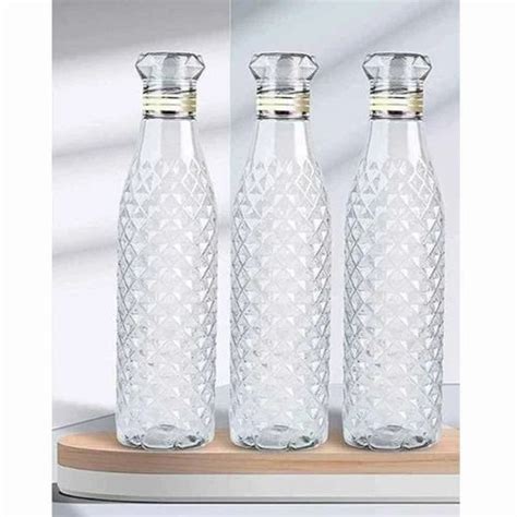 Capacity: 1000ml Plastic diamond Water Bottle at best price in Rajkot | ID: 27435993055