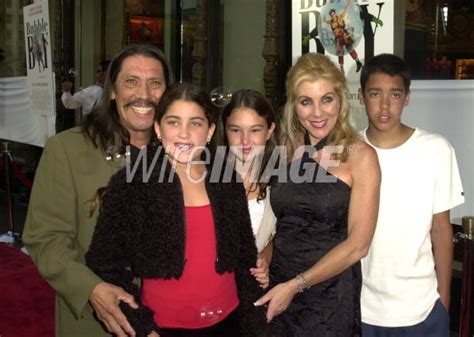 Danny Trejo wife Debbie daughters Rebecca Danielle son Gilbert ...