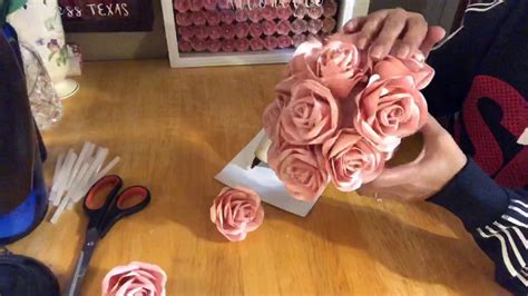 DIY PAPER FLOWER BOUQUET 💐 - YouTube