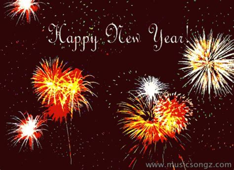 Happy New Year Fireworks GIF - HappyNewYear Fireworks AnimatedText ...