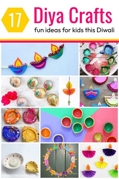 17 Creative Diya Crafts for Kids – Flexiplan Online