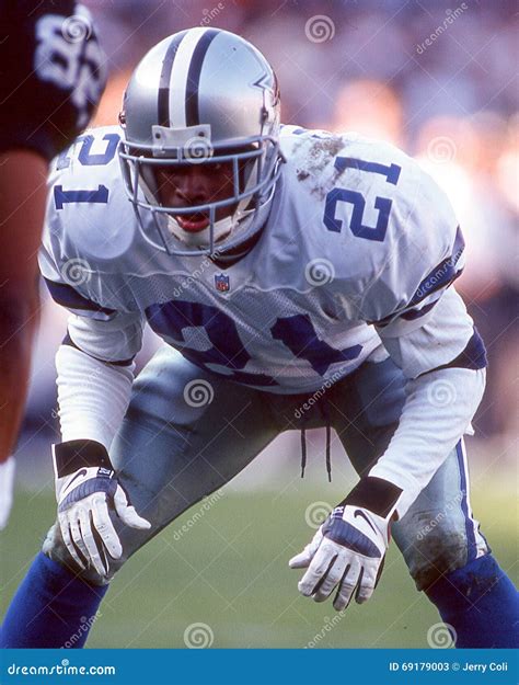 Deion Sanders Dallas Cowboys Editorial Stock Photo - Image of defense ...