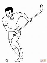 Ausmalbild Feldhockey Spieler  Ausmalbilder Kostenlos Zum Ausdrucken sketch template