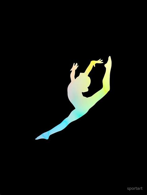 Gymnast Silhouette iPhone Case by sportart | Gymnastics backgrounds, Gymnastics posters ...