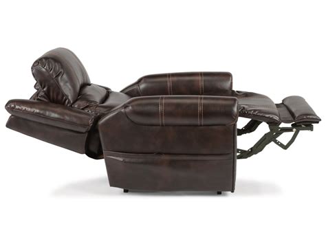 Flexsteel Latitudes - Oscar Power Lift Recliner with Power Headrest and Lumbar Support | Conlin ...