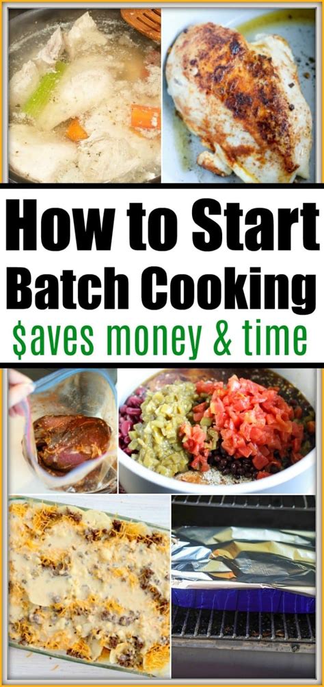 How to Start Batch Cooking 101 - Batch Cooking for Families