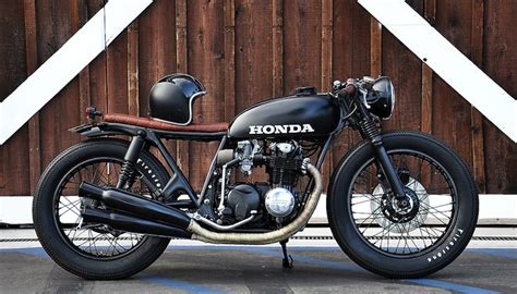 Honda CB550 Cafe Racer Custom by Seaweed & Gravel