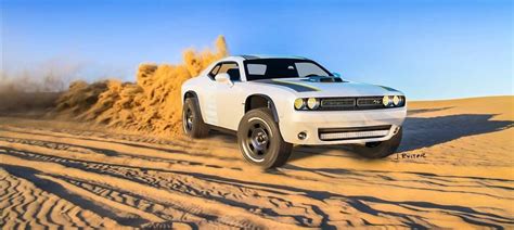 Turning a Dodge Challenger into an Off-Road Warrior