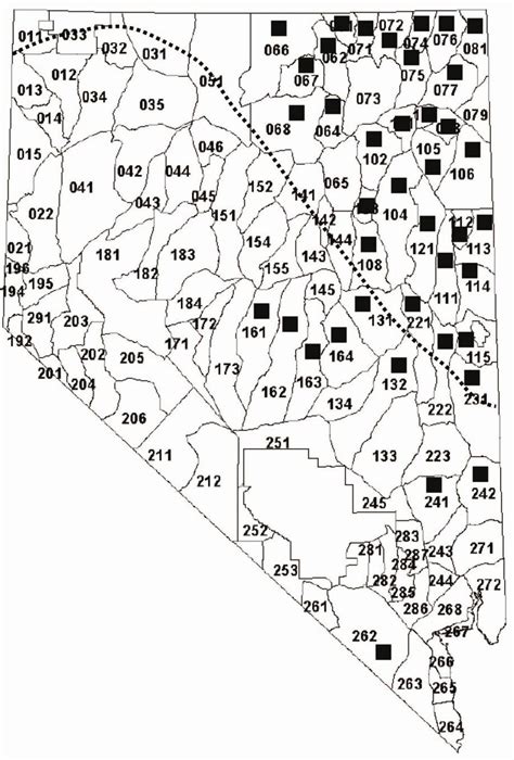 Nevada Hunting Unit Maps