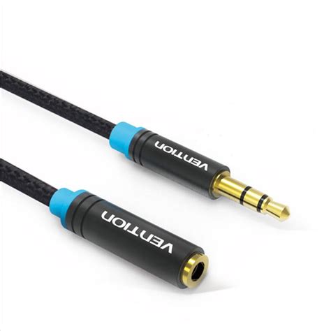 Audio Extension Cable (3m/10ft), Vention 3.5mm Stereo Male-to-Female E – Visual Vibes LED Shop