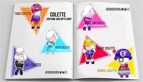 Colette Skins : r/Brawlstars