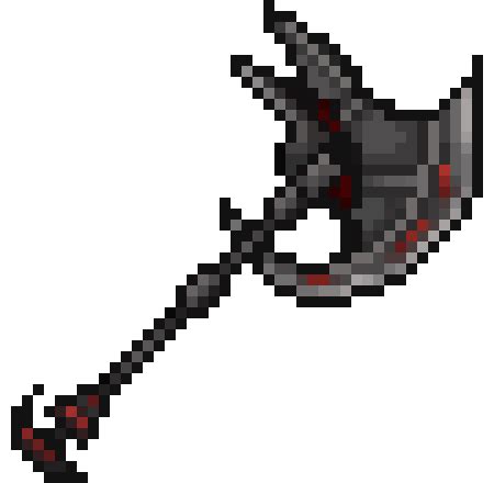 Daedric War Axe | Pixel Art Maker