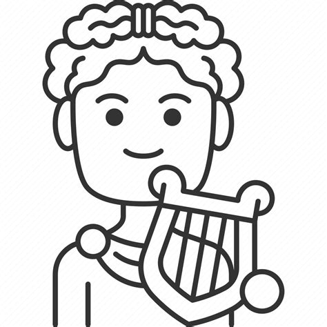 Apollo, deity, music, roman, mythology icon - Download on Iconfinder
