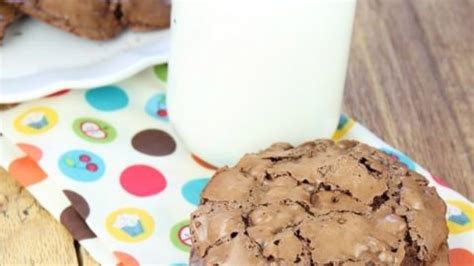 Chocolate Volcano Cookies - Miss in the Kitchen