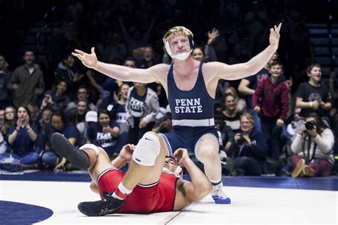 Bo Nickal’s pins and bonus points help lead Penn State wrestling | Penn ...