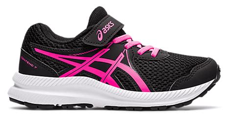 ASICS - Running shoes Black/Pink CONTEND 7 PS | La Culotte à l'Envers