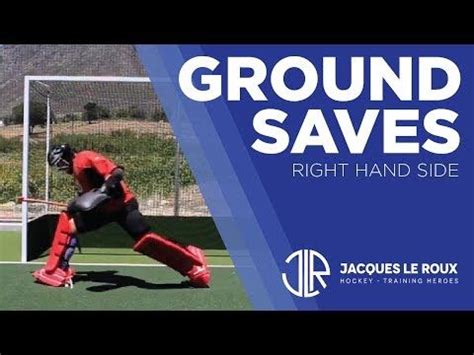 Part 1 - How to make an effective save for shots on the ground @https ...