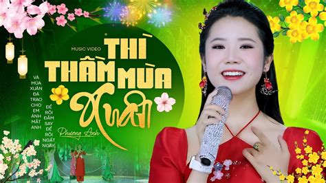 Thì Thầm Mùa Xuân - Phương Anh | Nhạc Xuân 2023 Hay Nhất Accords - Chordify