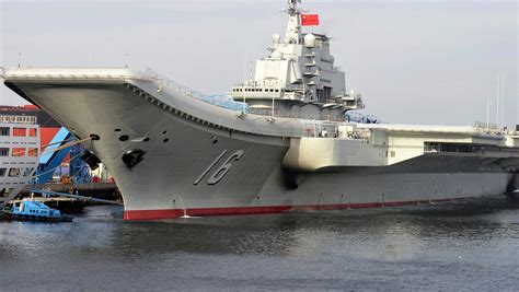 China’s first aircraft carrier heads for Western Pacific