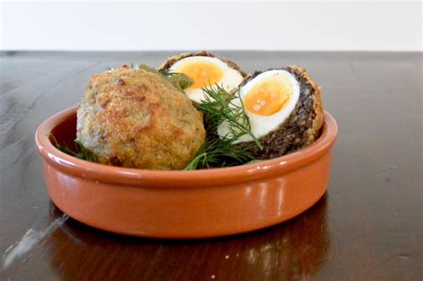 CWS-0225-2 Black pudding scotch eggs | Cooking With Steam | Combi Steam Oven Recipes & Cooking Tips