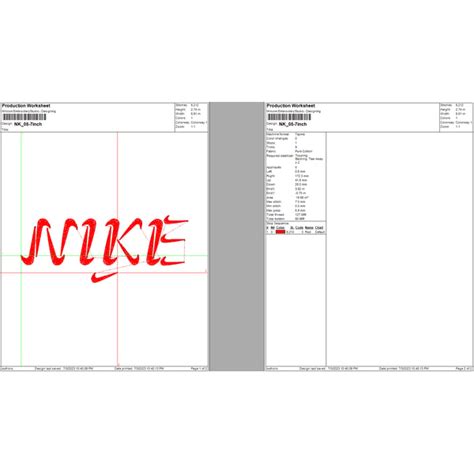 Nike Logo Embroidery Pattern. Machine Embroidery Design File - Inspire ...