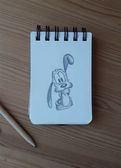 Pluto pencil drawing | Pencil drawings, Disney figures, Disney drawings