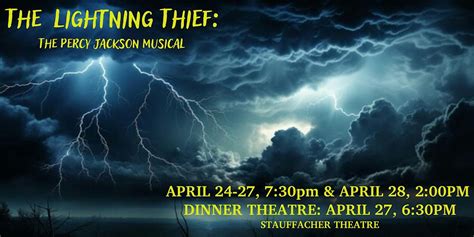 SFCC Presents: THE LIGHTNING THIEF: THE PERCY JACKSON MUSICAL, State ...