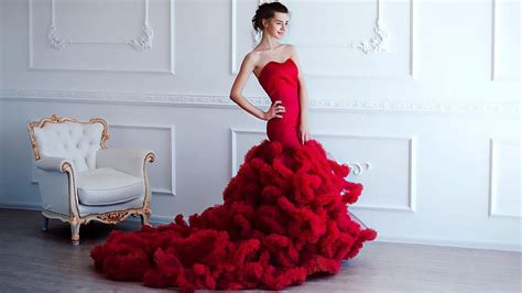 13 Types of Red Wedding Dresses for Brides