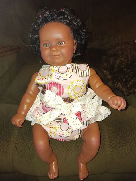 22" Reborn Baby Doll Realistic African American Hispanic Indian Rooted ...