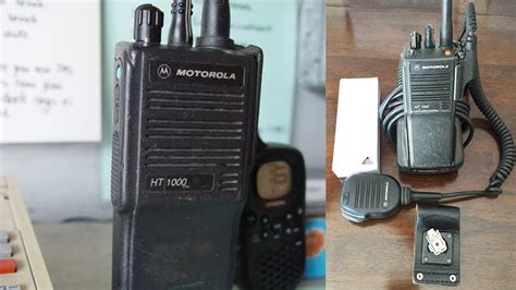 Motorola Ht1000 Radio 📱 How to Program Motorola Ht1000 W (Tpt) 2023 - YouTube