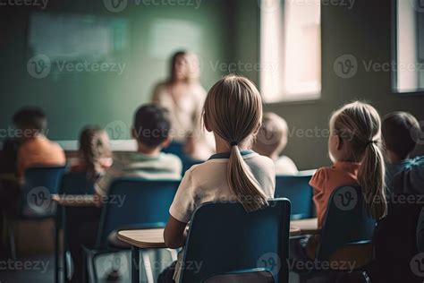 teacher and students in classroom. AI generated 26489157 Stock Photo at ...