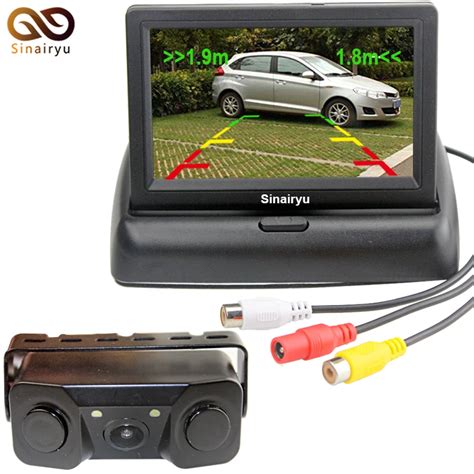 Auto Video Parking Sensor With Rear View Camera + 4.3" Car Parking ...