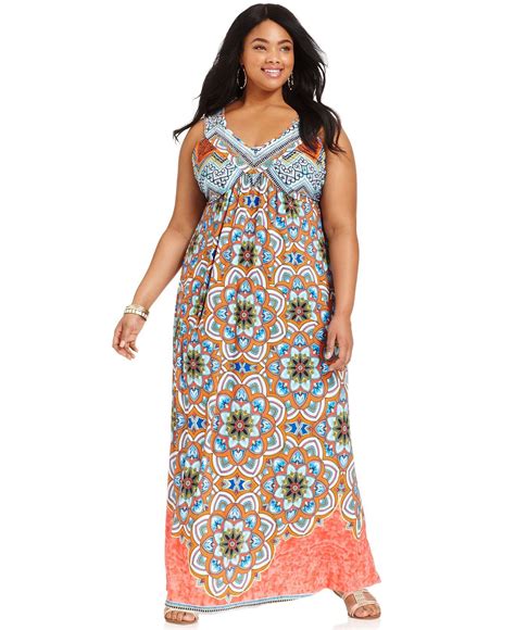 One World Plus Size Dress | Plus size maxi dresses, Plus size fashion ...