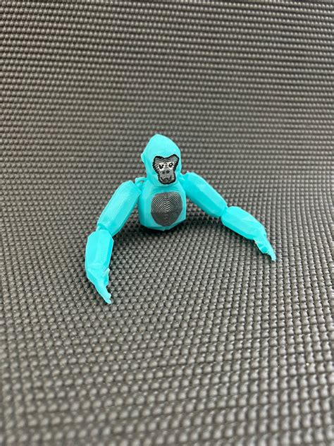 Gorilla Tag Character Articulating Mini Fidget 3D Printed - Etsy